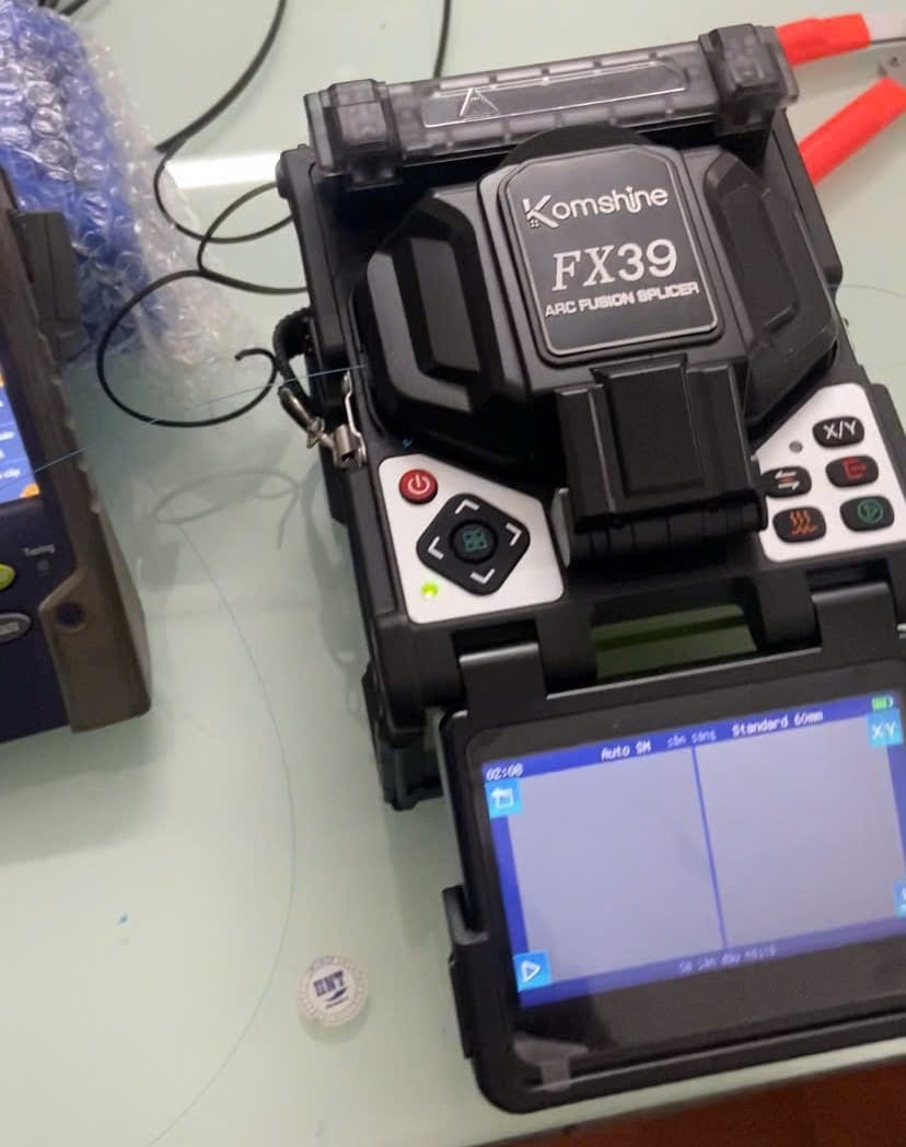 Test Suy Hao Máy Hàn Sợi Quang Fx39 Bằng Viavi Smartotdr