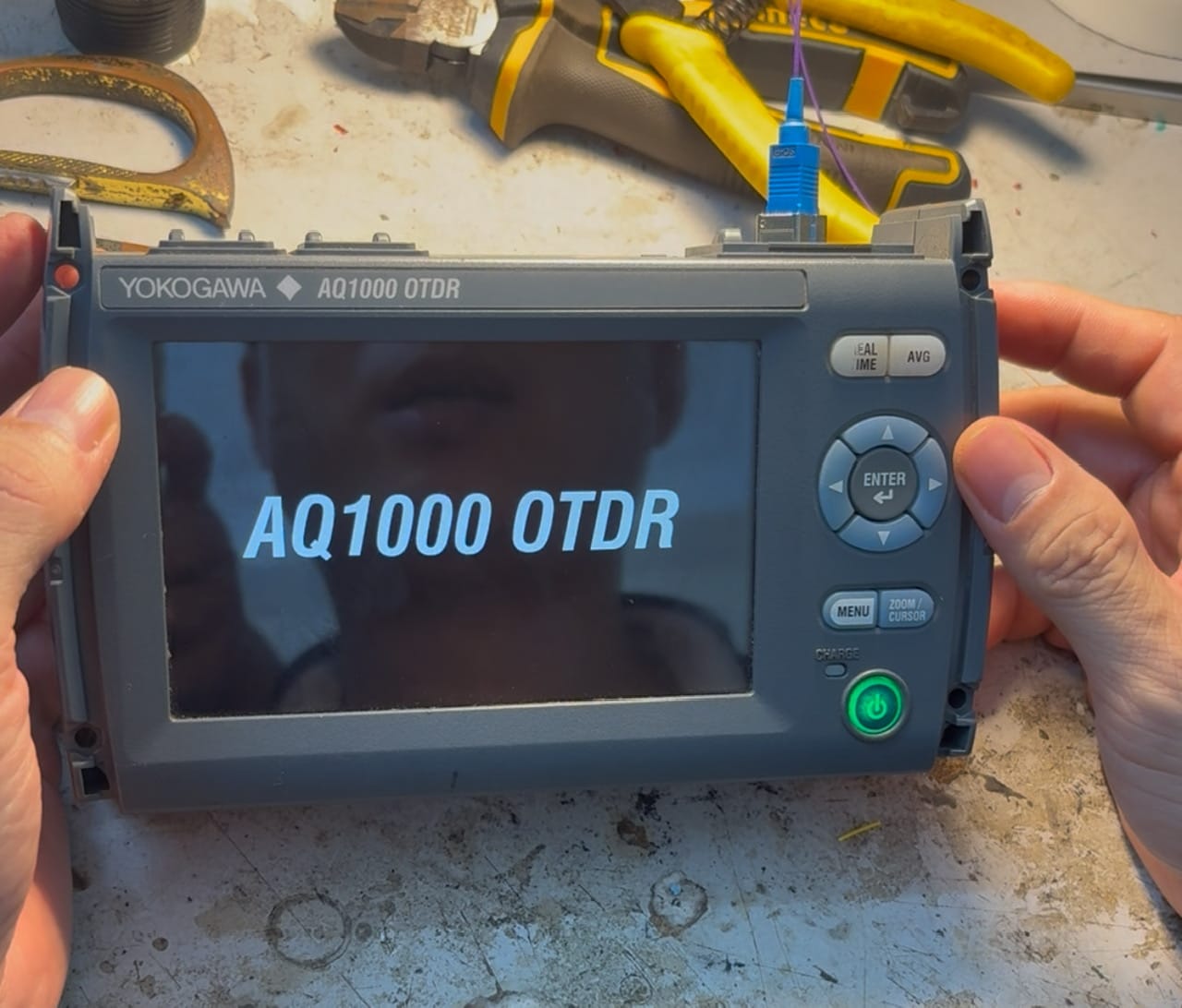 Máy Đo Otdr Aq1000 | Trải Nghiệm, Phân Tích Máy Máy Đo Otdr Aq1000