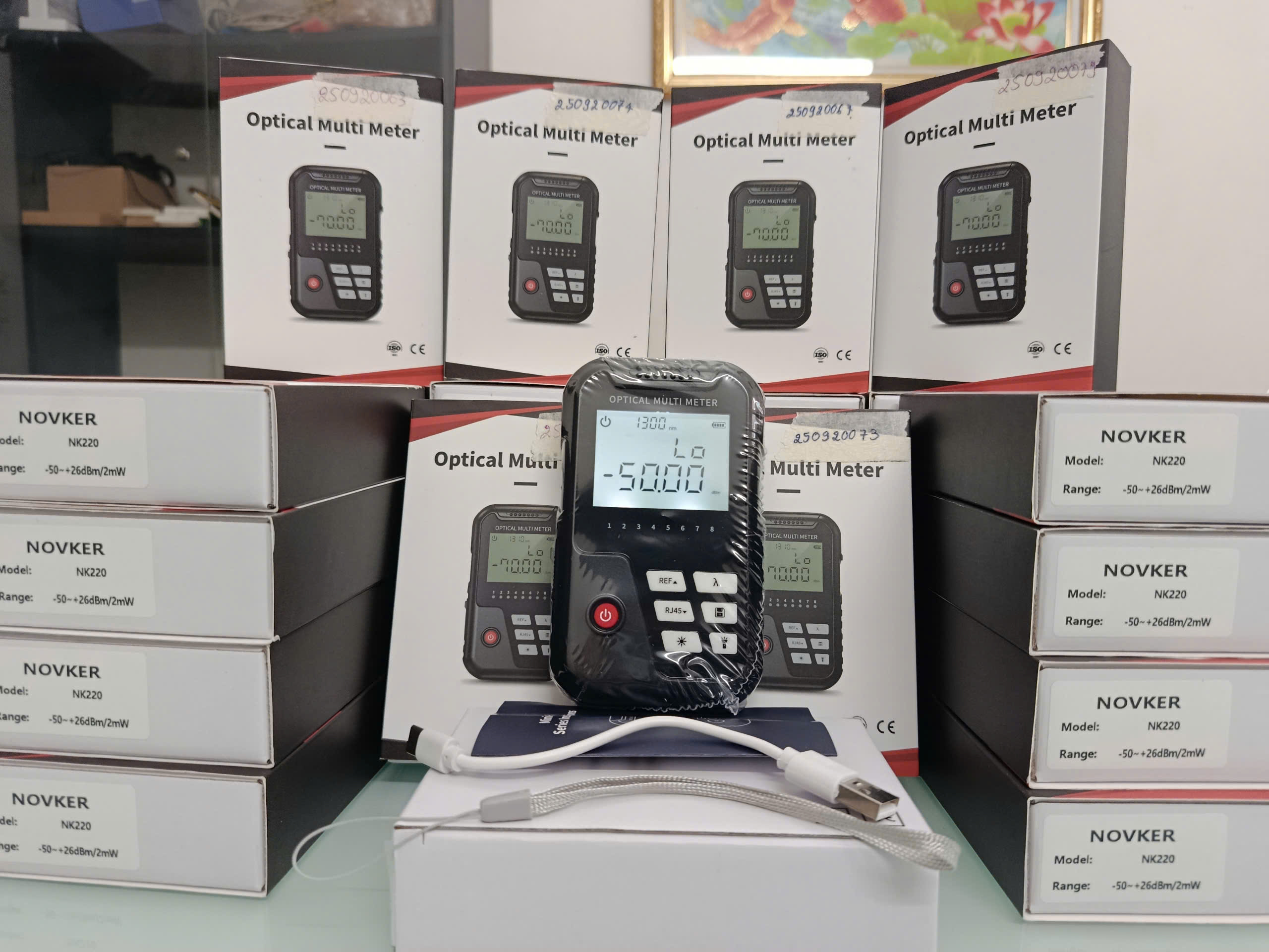 Máy Đo Công Suất Quang Nk220 | Co, Cq, Hóa Đơn, Bảo Hành Nk220 2