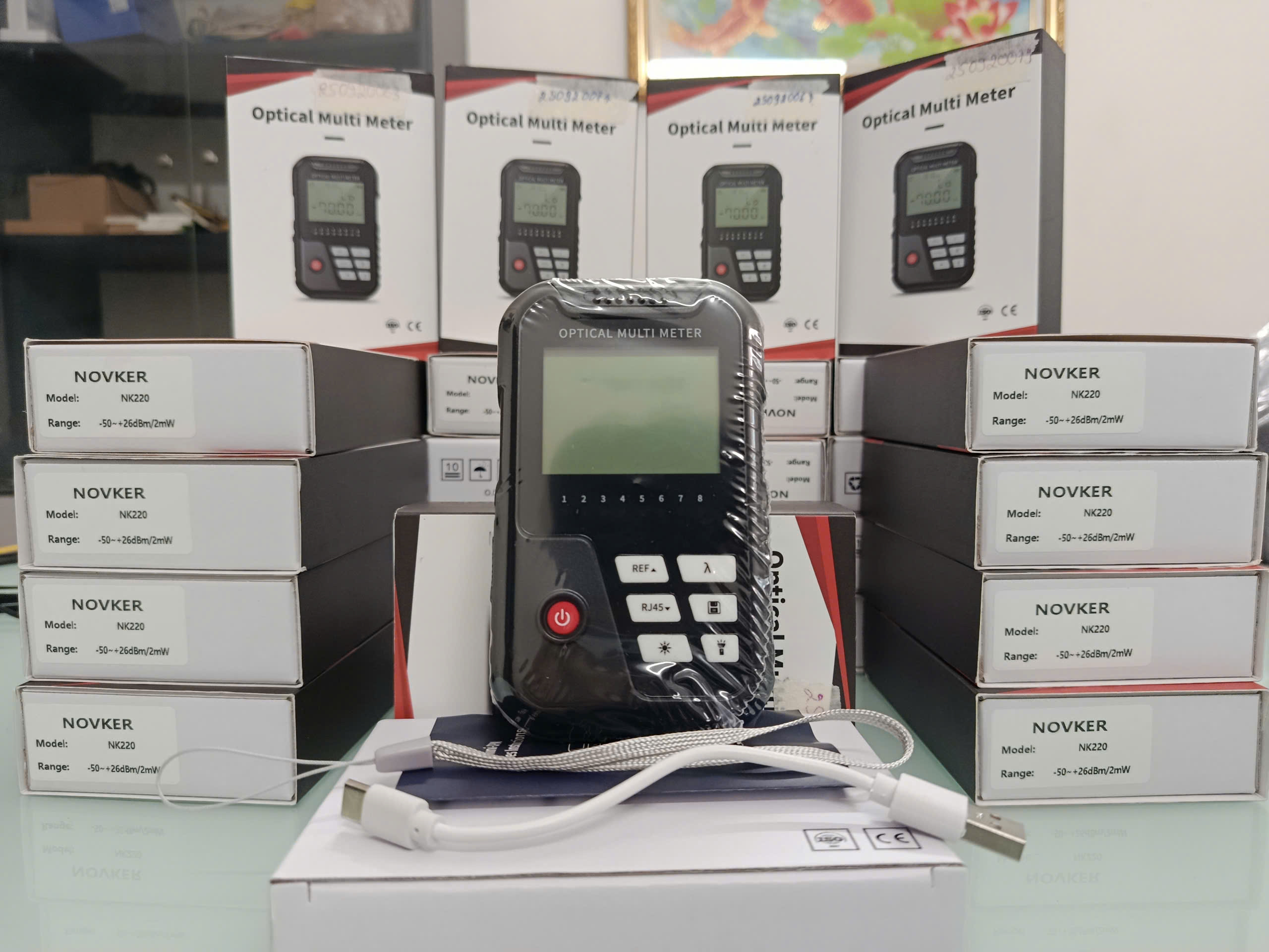 Máy Đo Công Suất Quang Nk220 | Co, Cq, Hóa Đơn, Bảo Hành Nk220 Opm 2