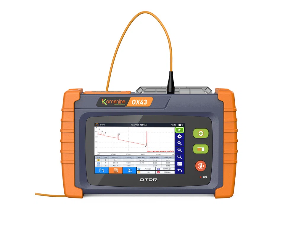 Máy Đo Cáp Quang Qx43-S1 | Otdr, Opm, Lan Test Máy Đo Cáp Quang Qx43-S1
