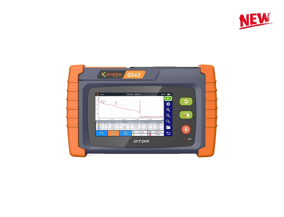 Máy Đo Cáp Quang Qx43-S1 | Otdr, Opm, Lan Test Máy Đo Cáp Quang Qx43-S1