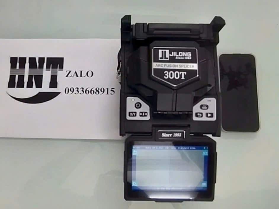 Video Máy Hàn Cáp Quang Jilong 300T